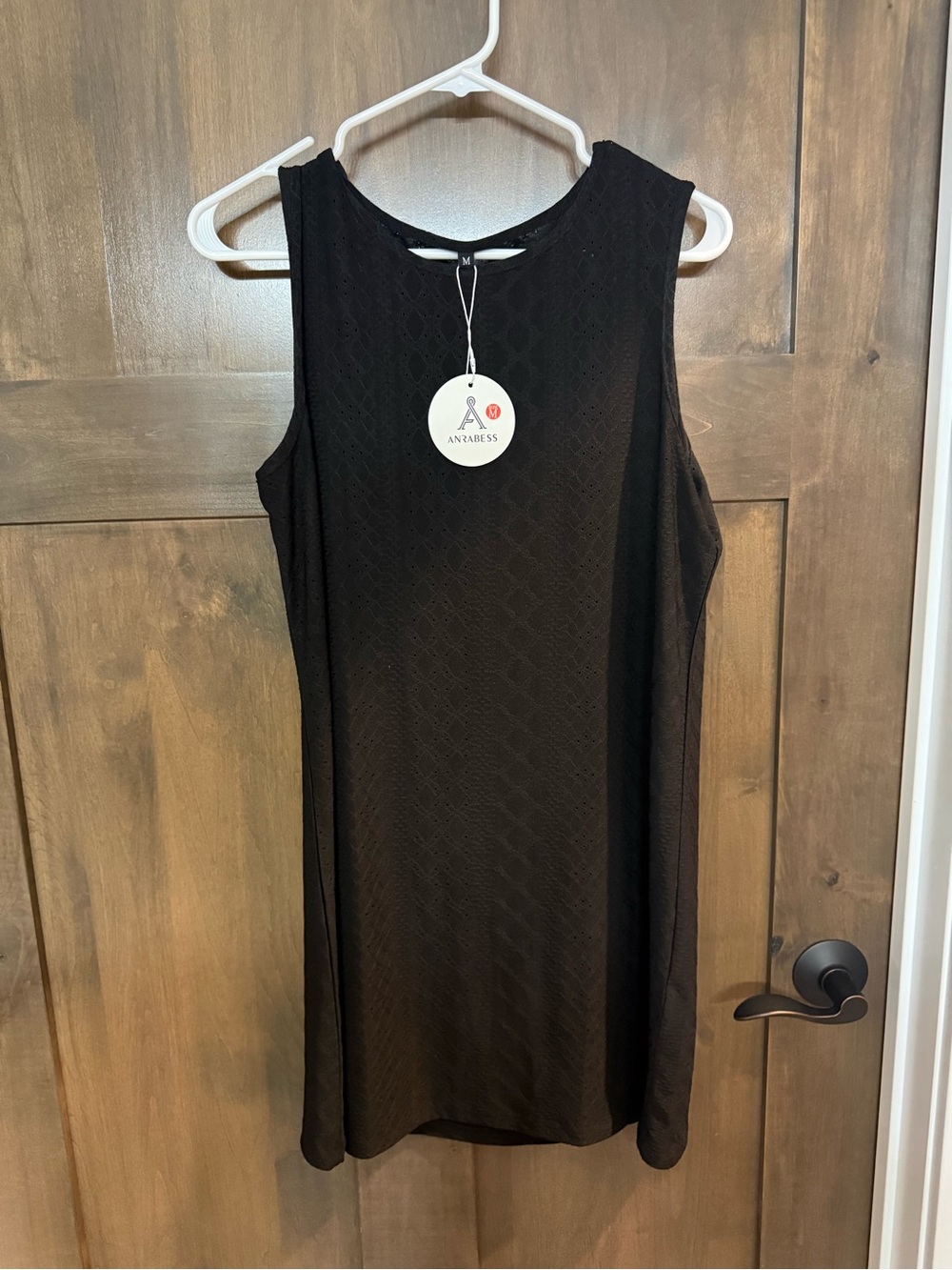 Black Sleeveless swim cover up Dress